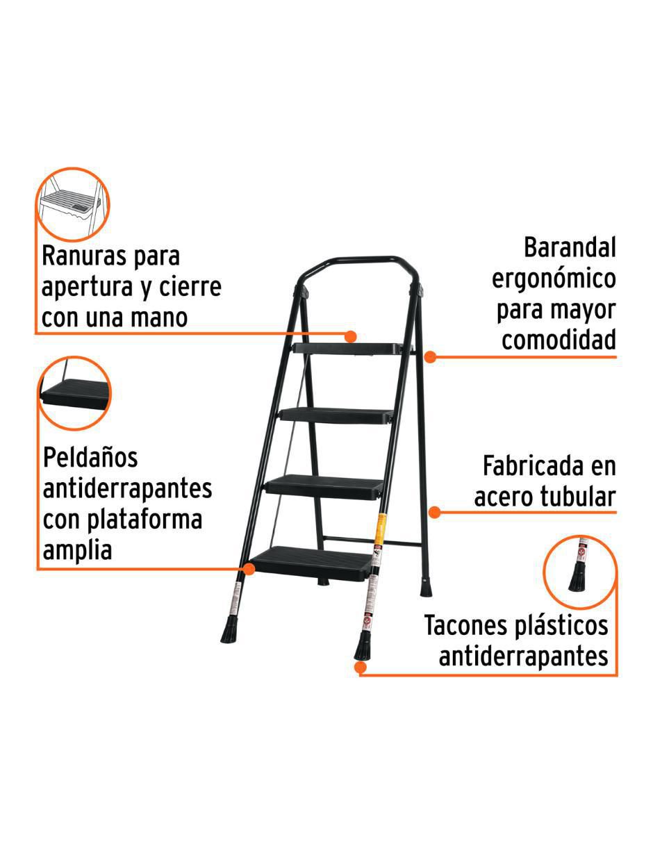 Escalera de tijera de acero
