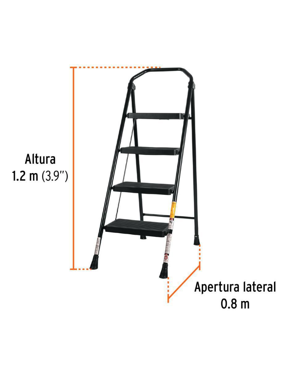 Escalera de tijera de acero