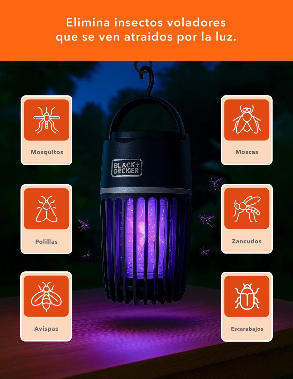 Lámpara LED Exterminador Eléctrico 10