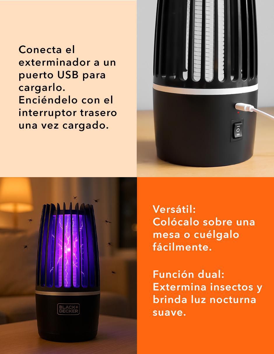 Lámpara LED Exterminador Eléctrico 9