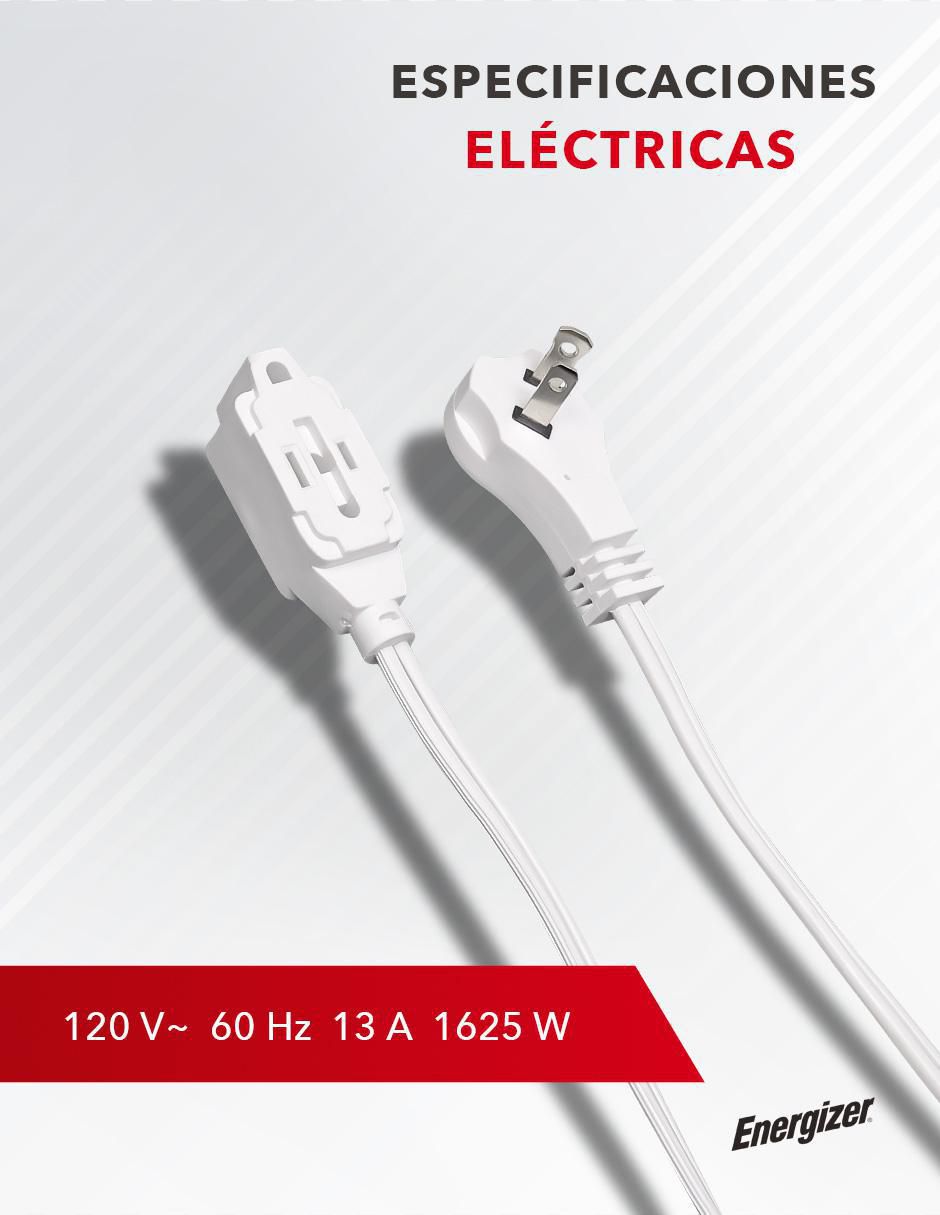 Extensión eléctrica 10 m