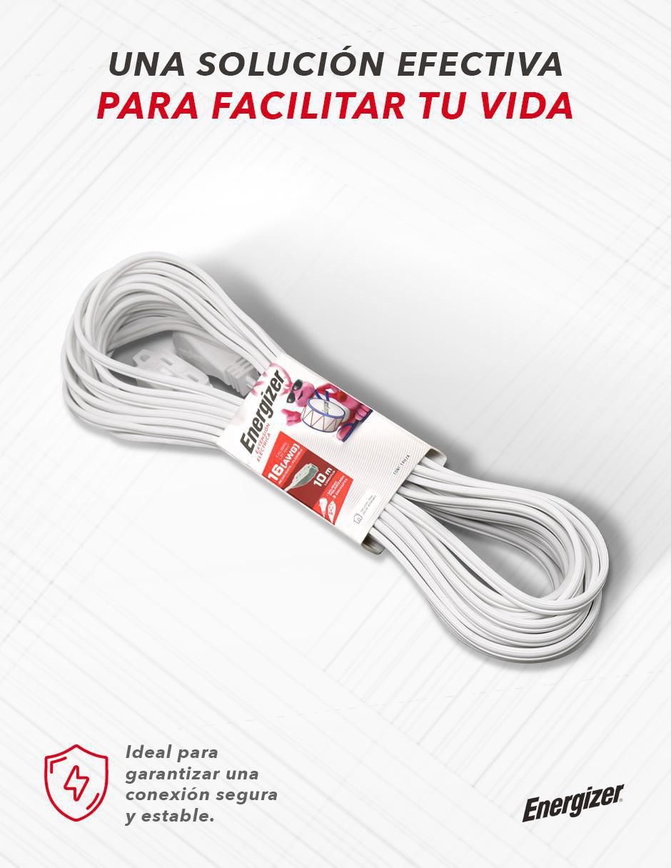 Extensión eléctrica 10 m