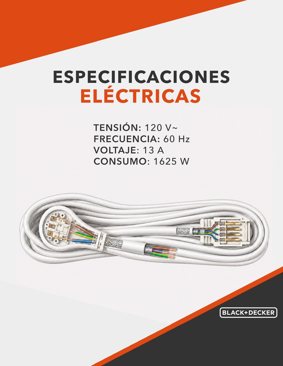 Extensión eléctrica 10 m 3