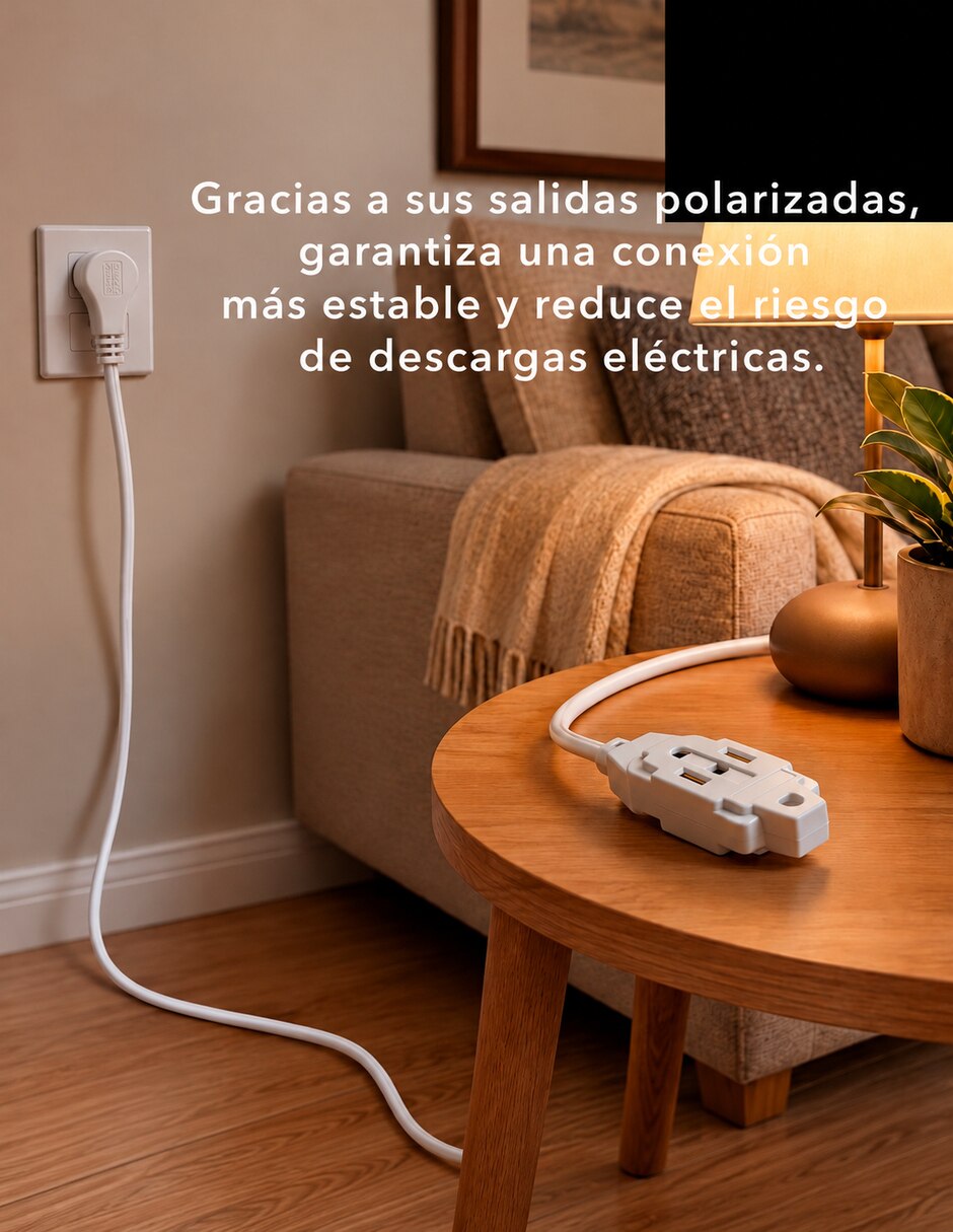 Extensión eléctrica 10 m 8