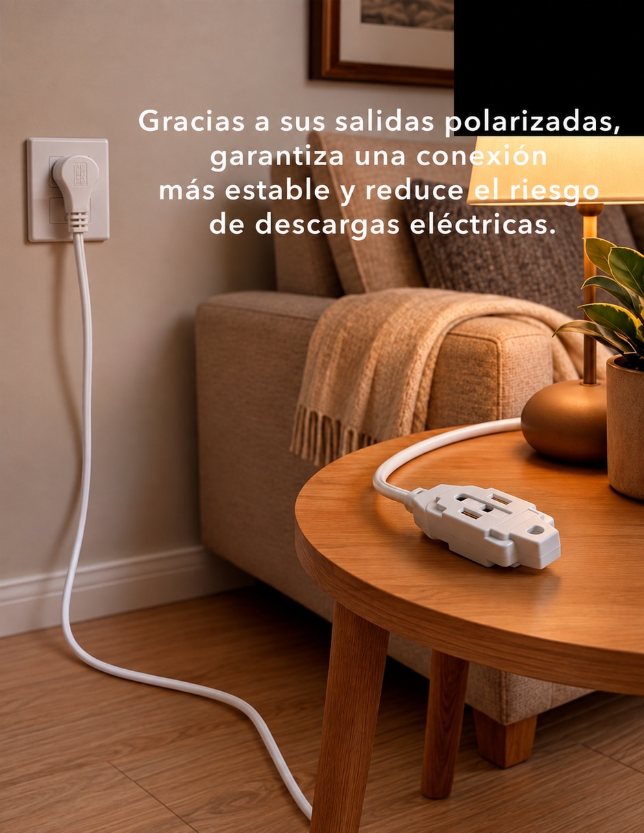 Extensión eléctrica 5 m