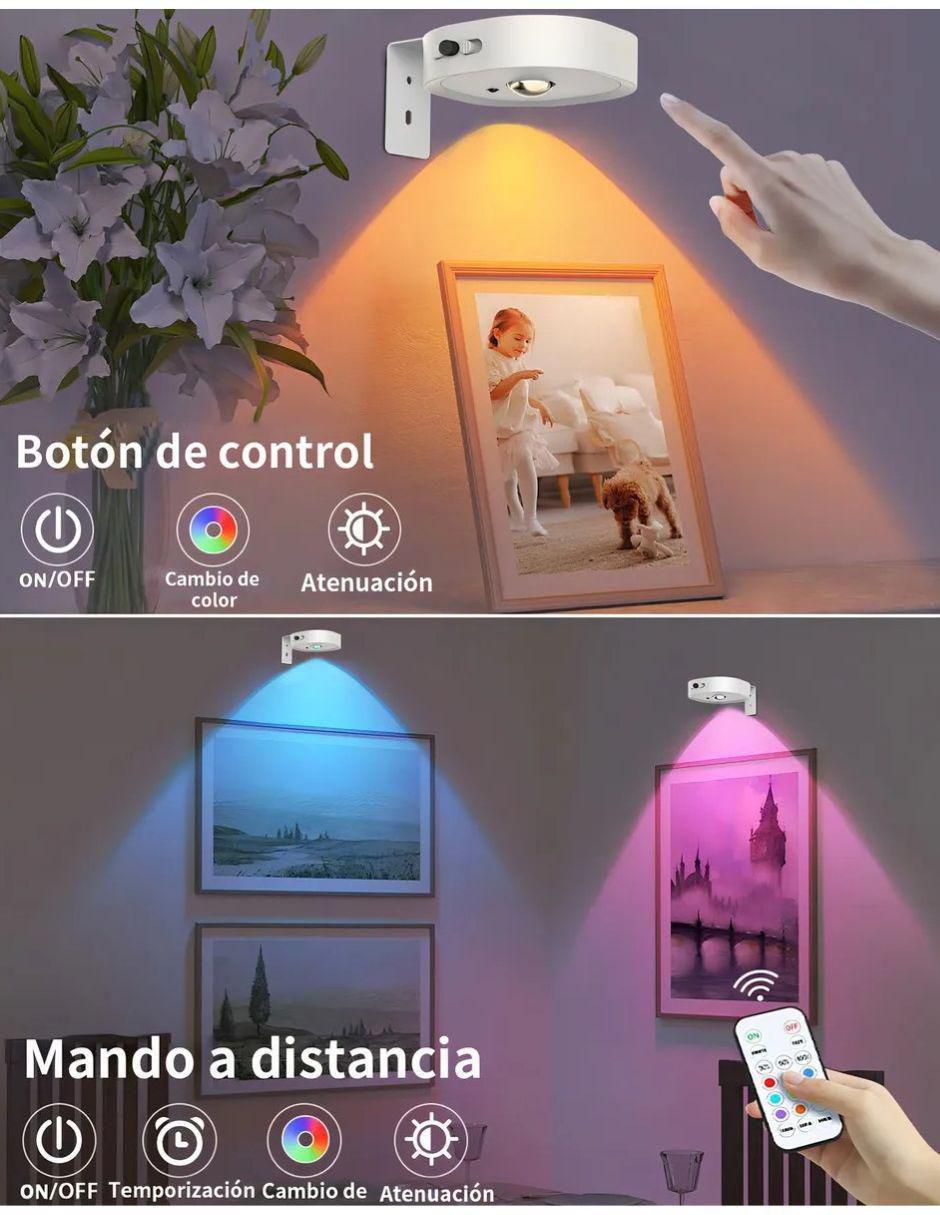 Set lámparas LED 3
