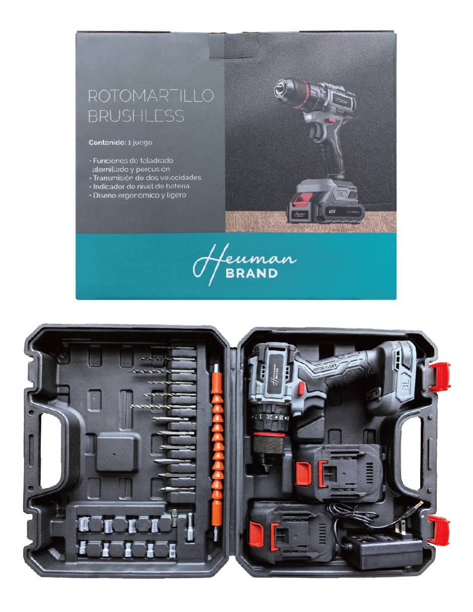 Rotomartillo Heuman Brand TF-BD05 40 W