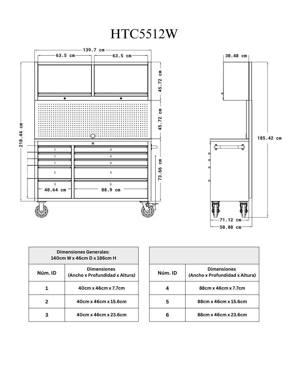Gabinete armable Thor Kitchen de acero inoxidable