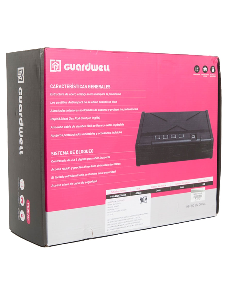Caja Fuerte Eléctrica Guardwell