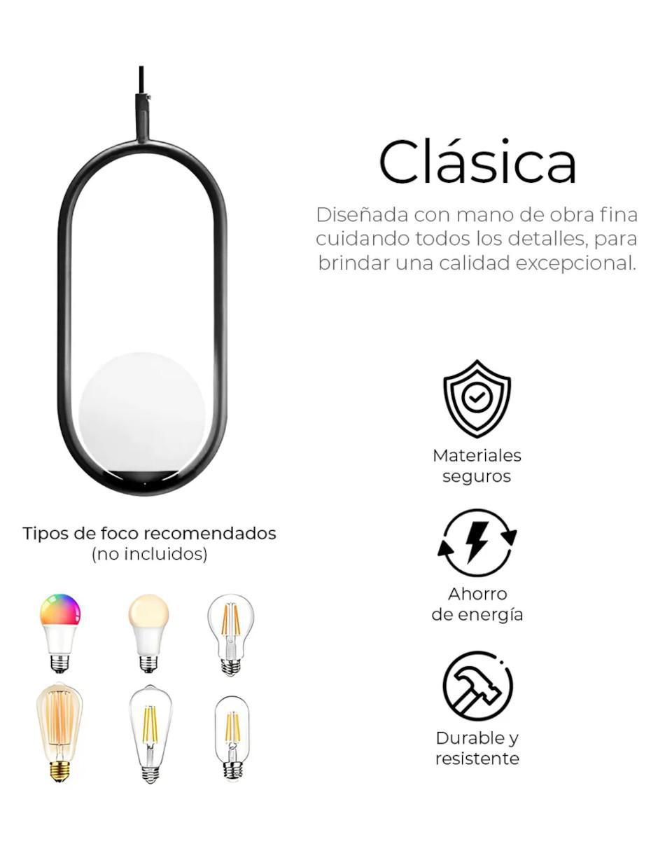 Lámpara incandescente y led 5