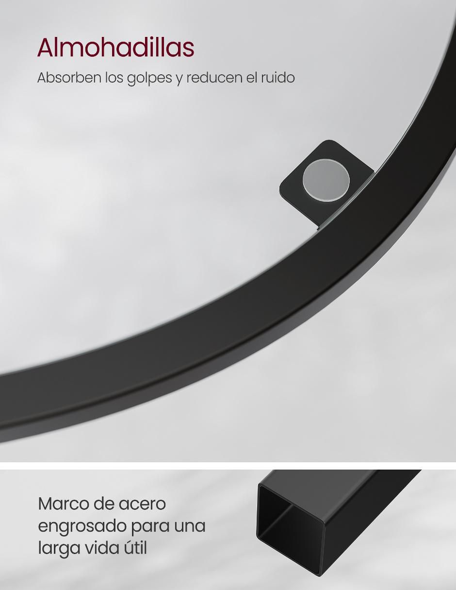 Estante de acero esquinero Barnet MLGT810B61 5