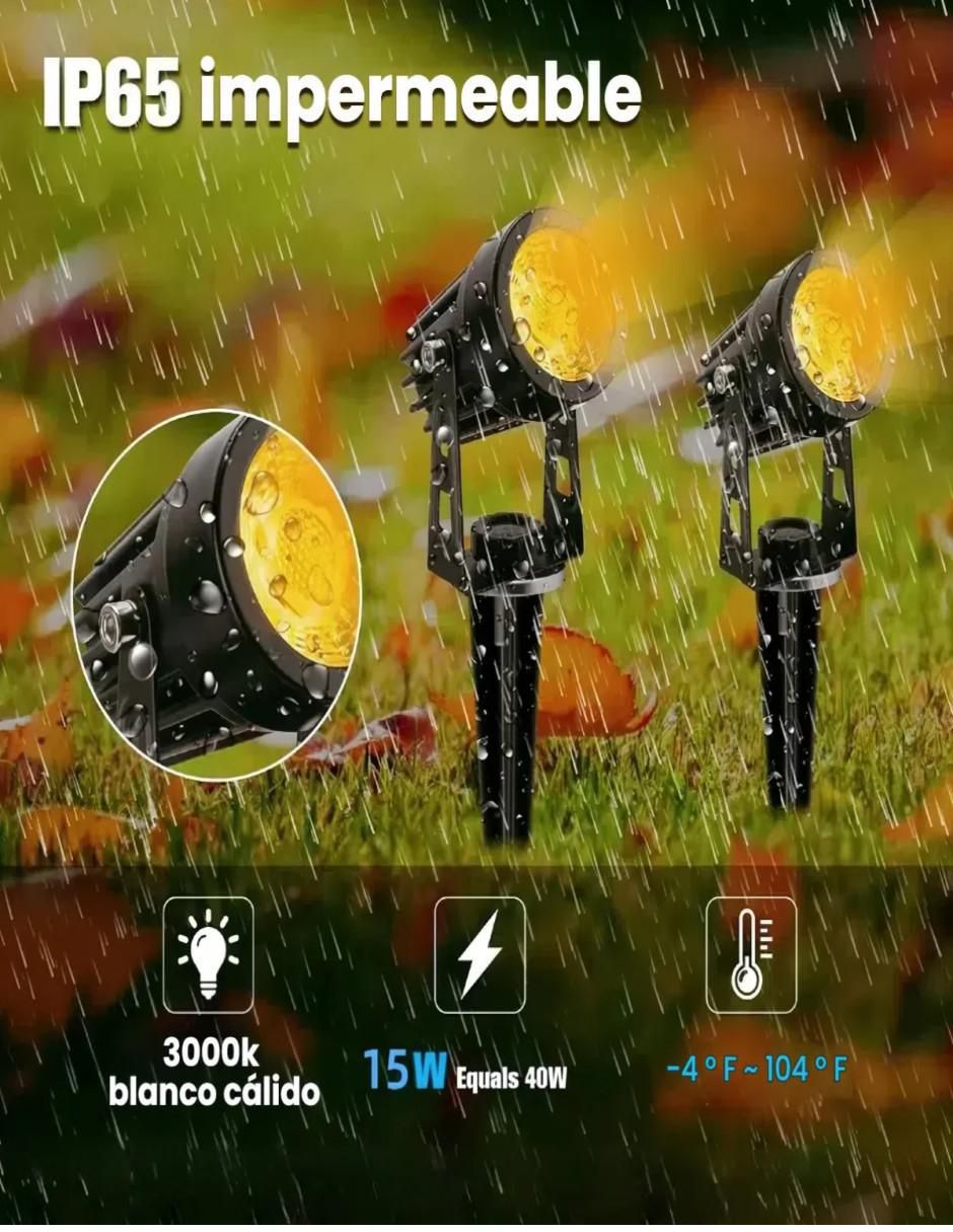 Set lámparas LED 10 piezas 3