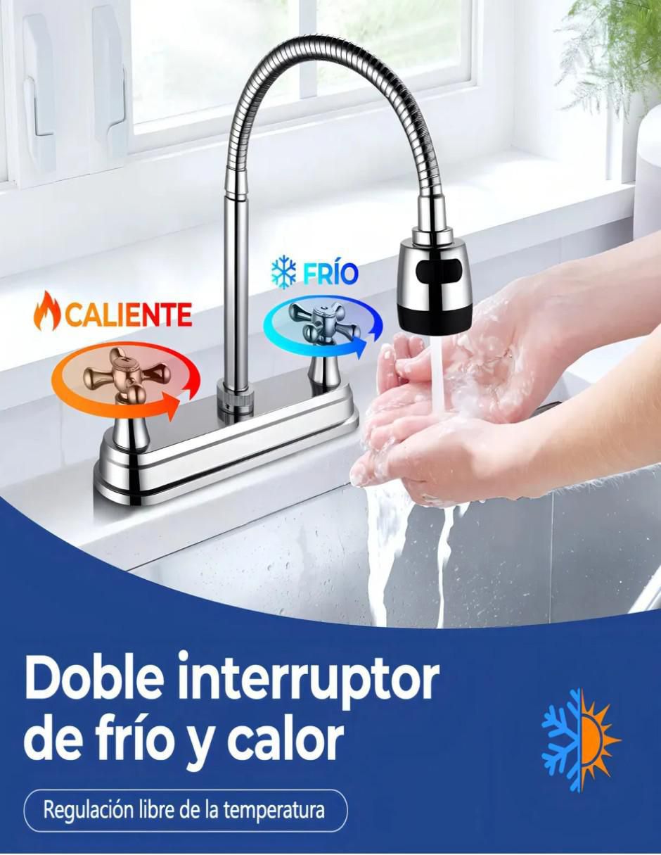 Llave mezcladora para cocina 4