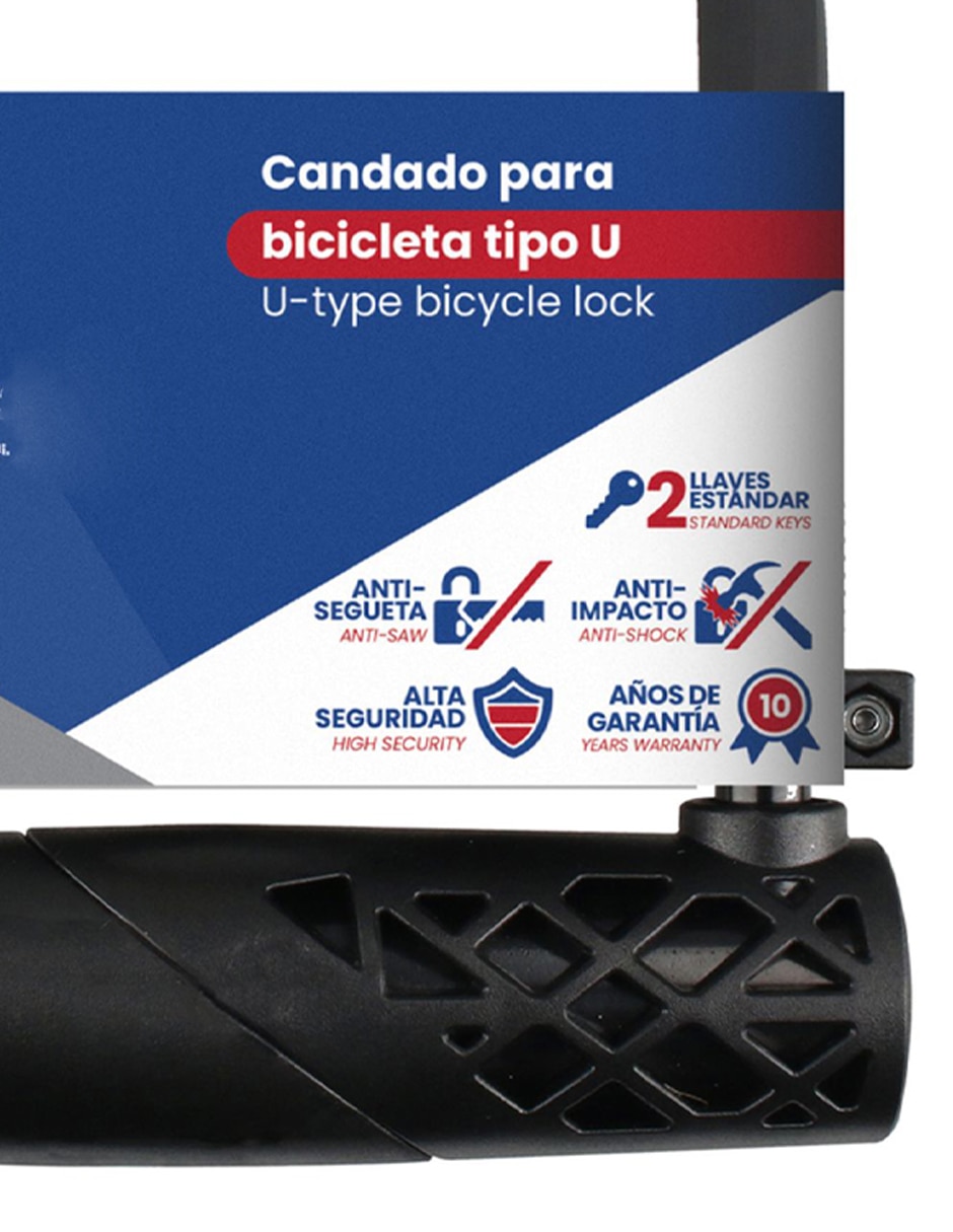 Candado para bicicleta de llave