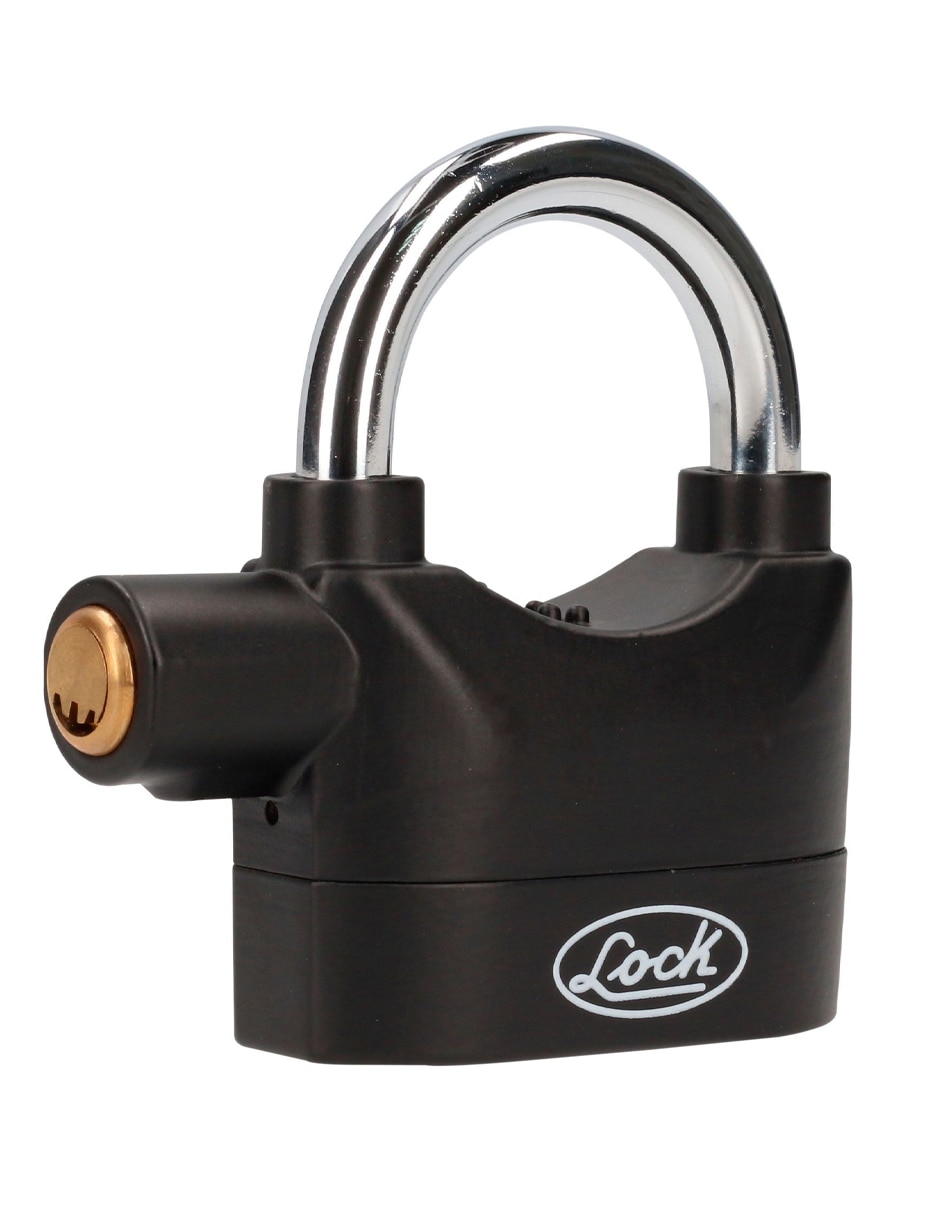 Candado con alarma de llave