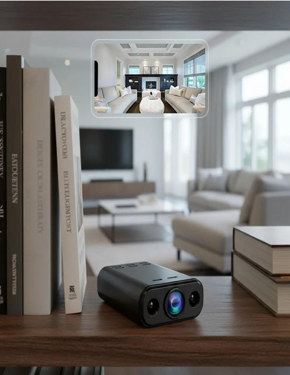 Cámara Wi-Fi de seguridad inalámbrica 2K 150° a 60°  con capacidad para grabar visión nocturna para interior 14