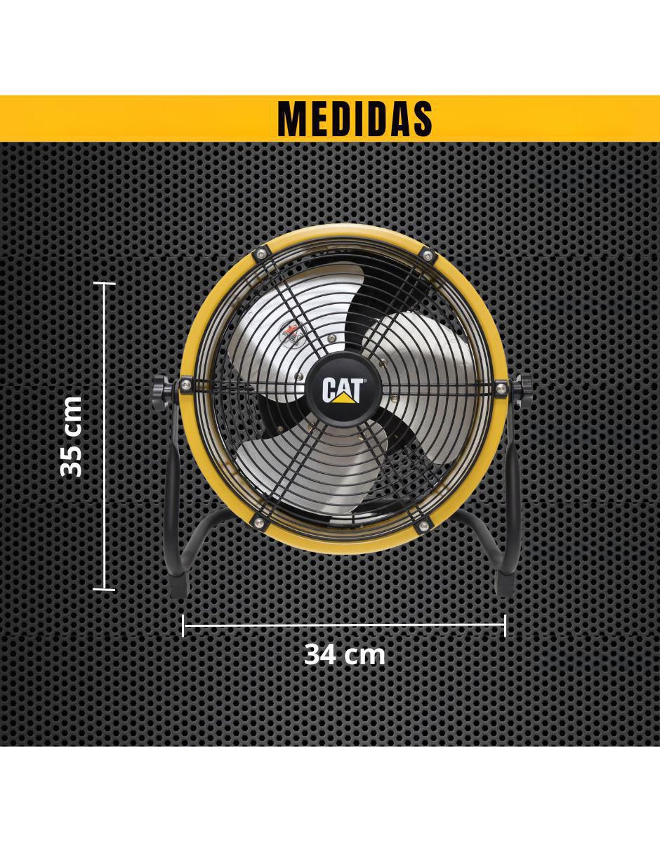 Ventilador de piso 3 velocidades 4
