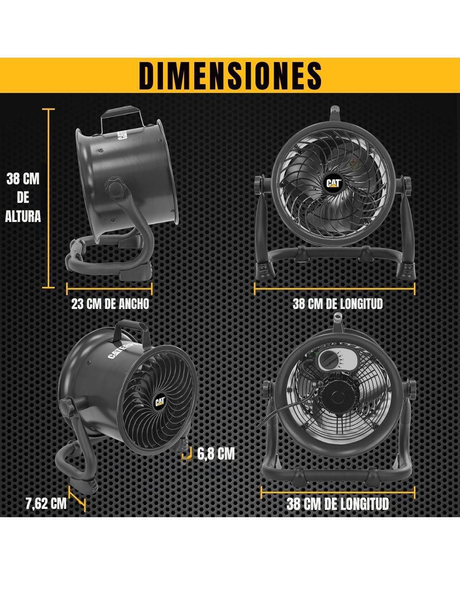 Ventilador de piso 4 velocidades 7