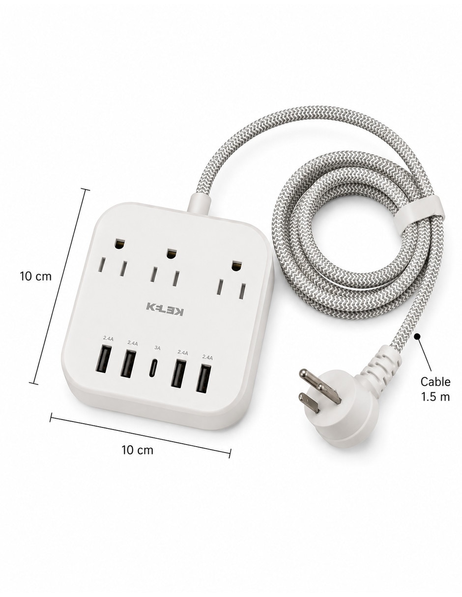 Multicontacto EXT-3-W1 de 8 contactos 5