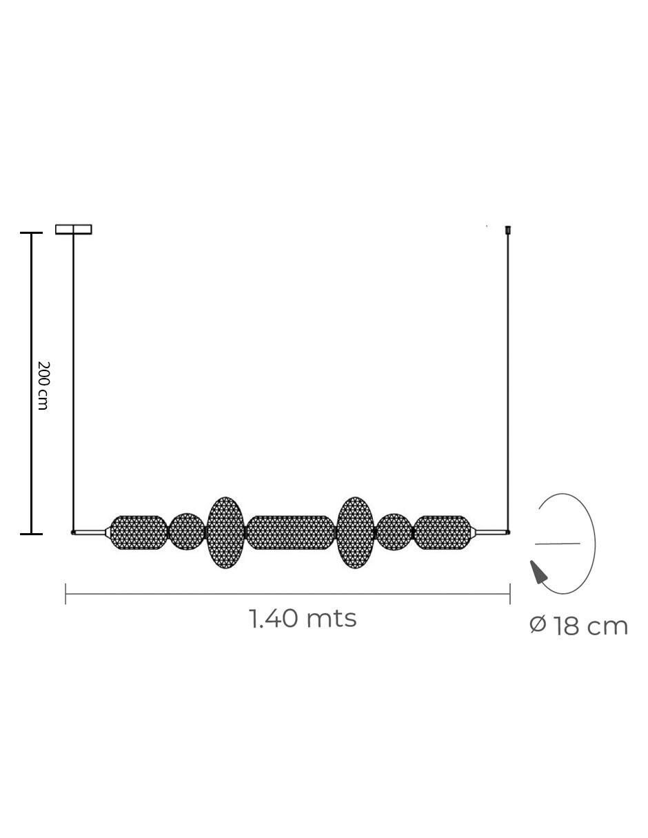 Lámpara LED 7