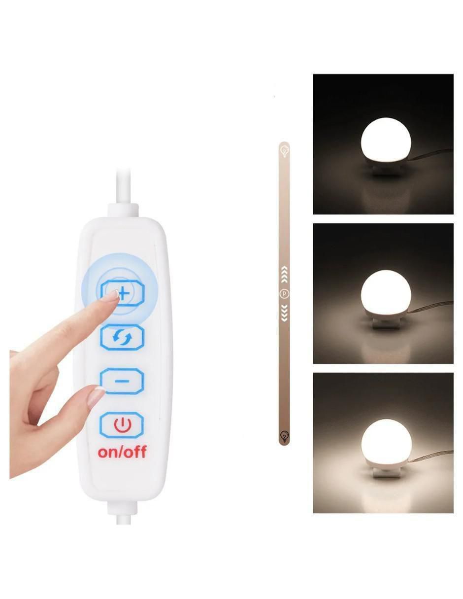 Serie de focos LED con 10 focos 3