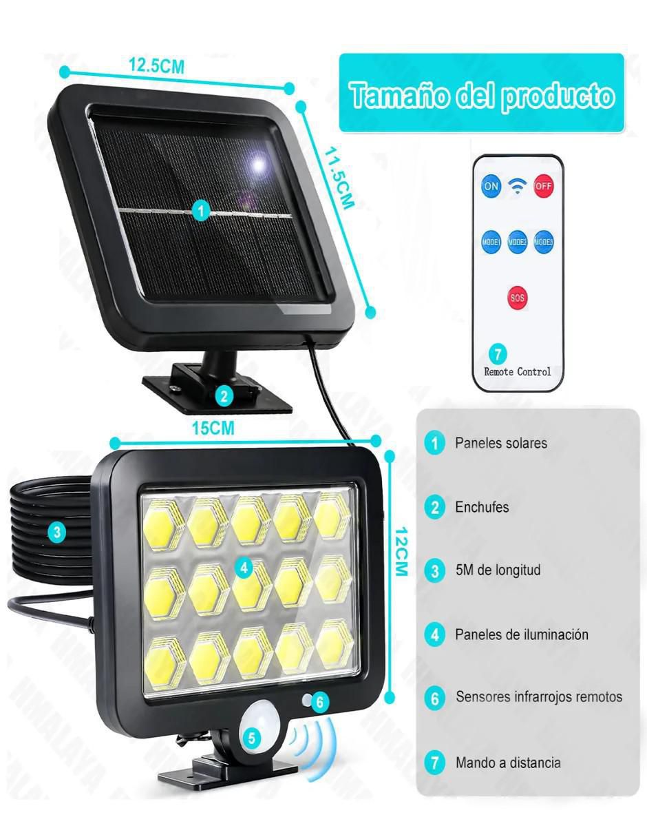Set lámparas LED 5