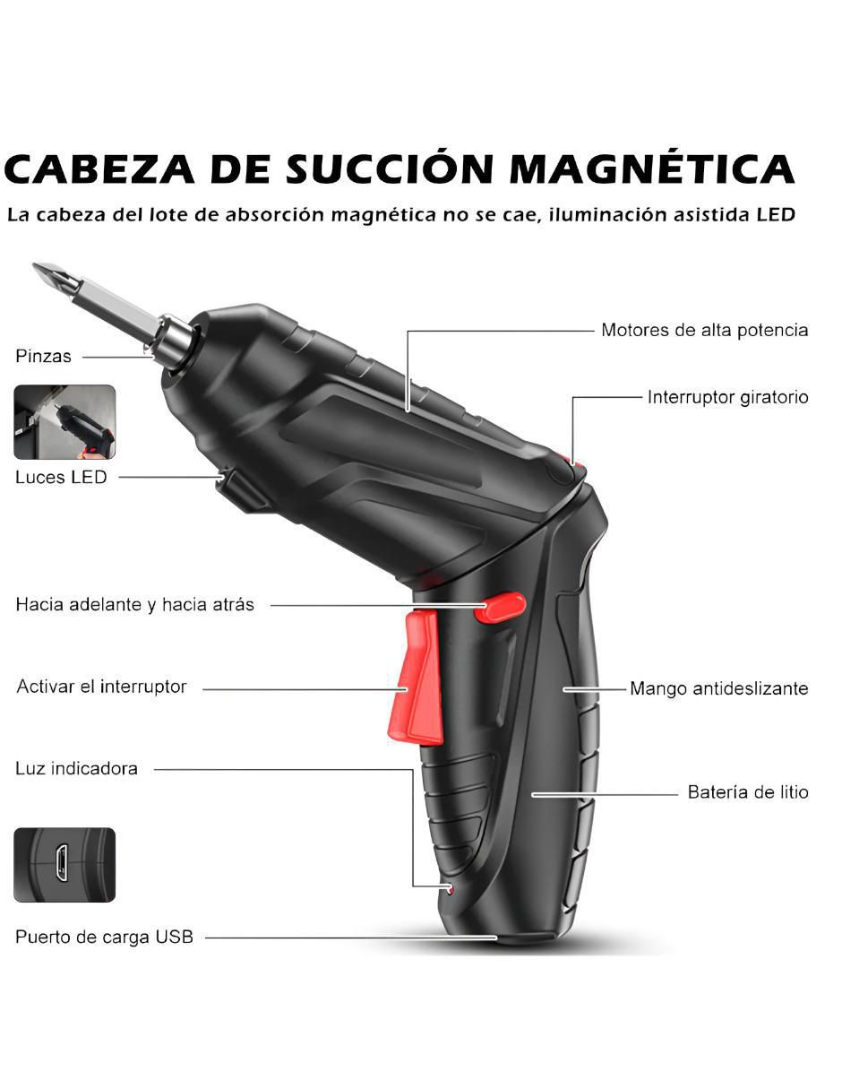 Kit destornillador eléctrico 3