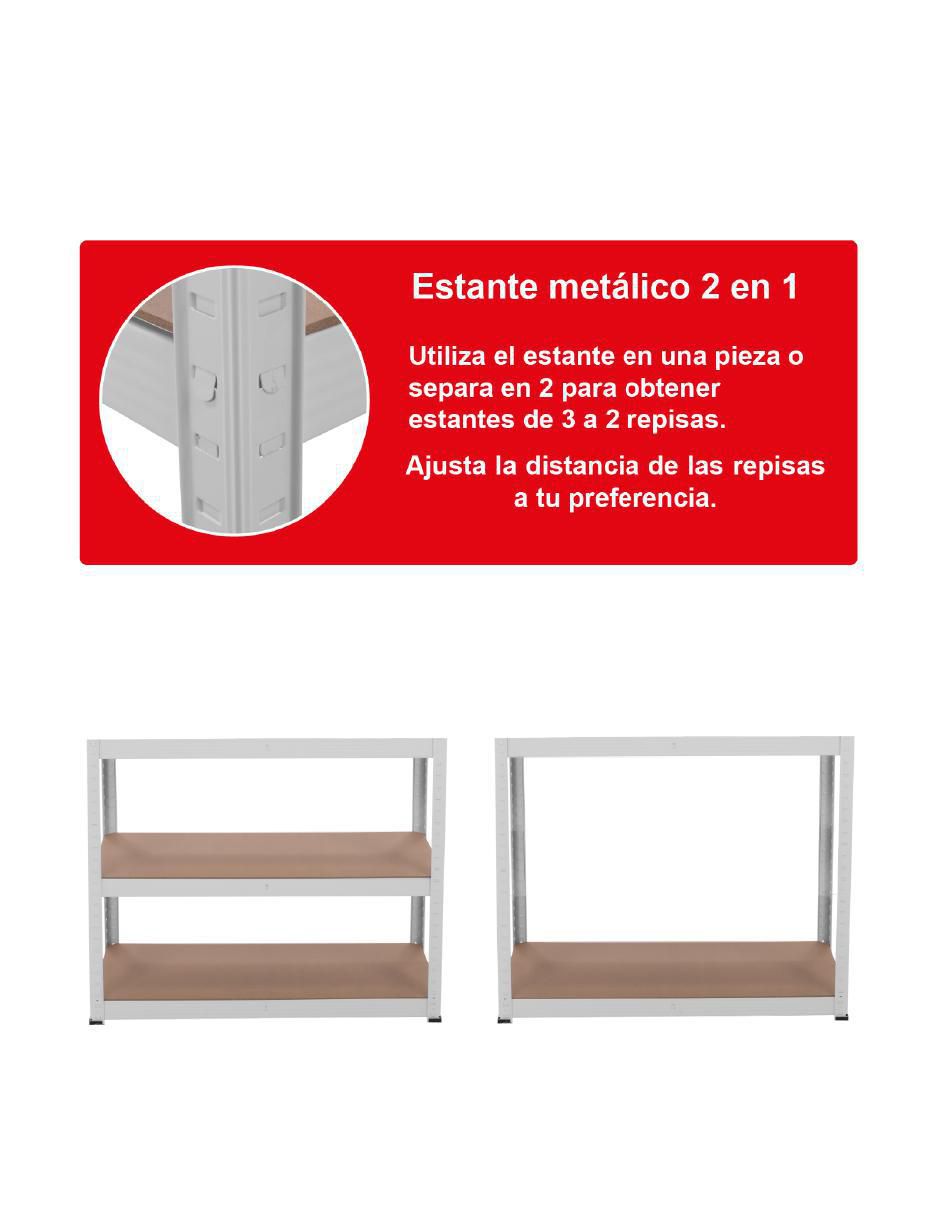 Estante de MDF Braford 3