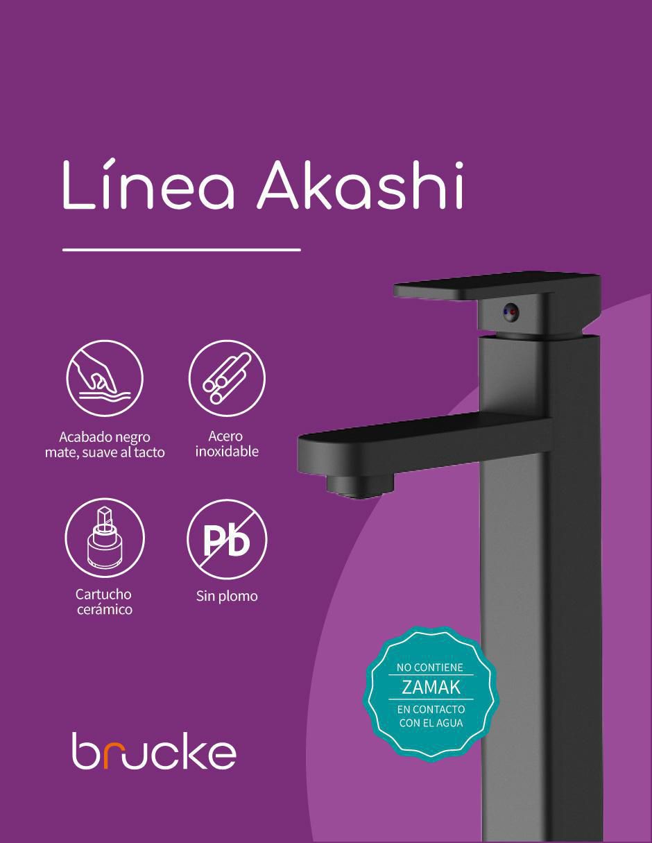 Llave mezcladora para baño Brucke Akashi