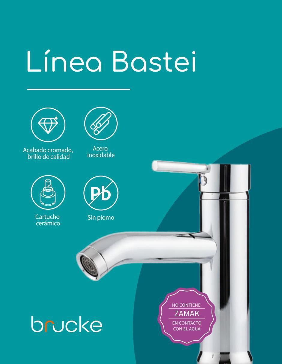 Llave mezcladora para baño Bastei Llave mezcladora para baño Bastei