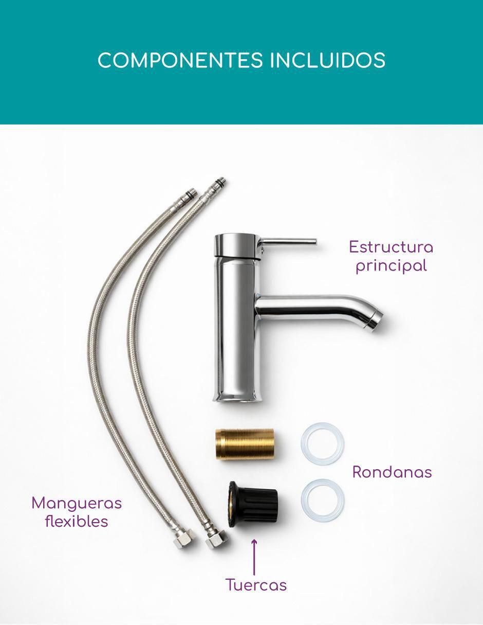 Llave mezcladora para baño Brucke Bastei