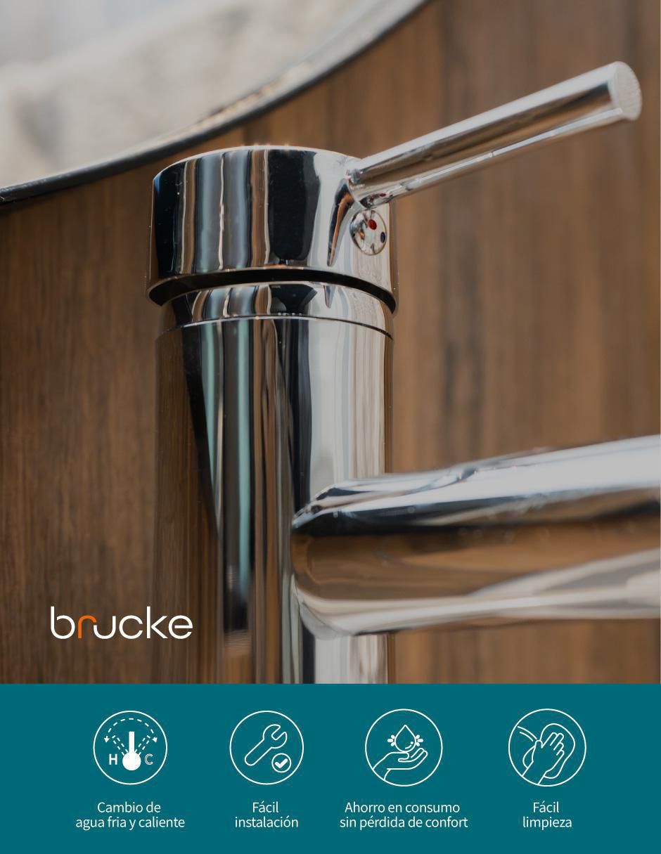 Llave mezcladora para baño Brucke Batei