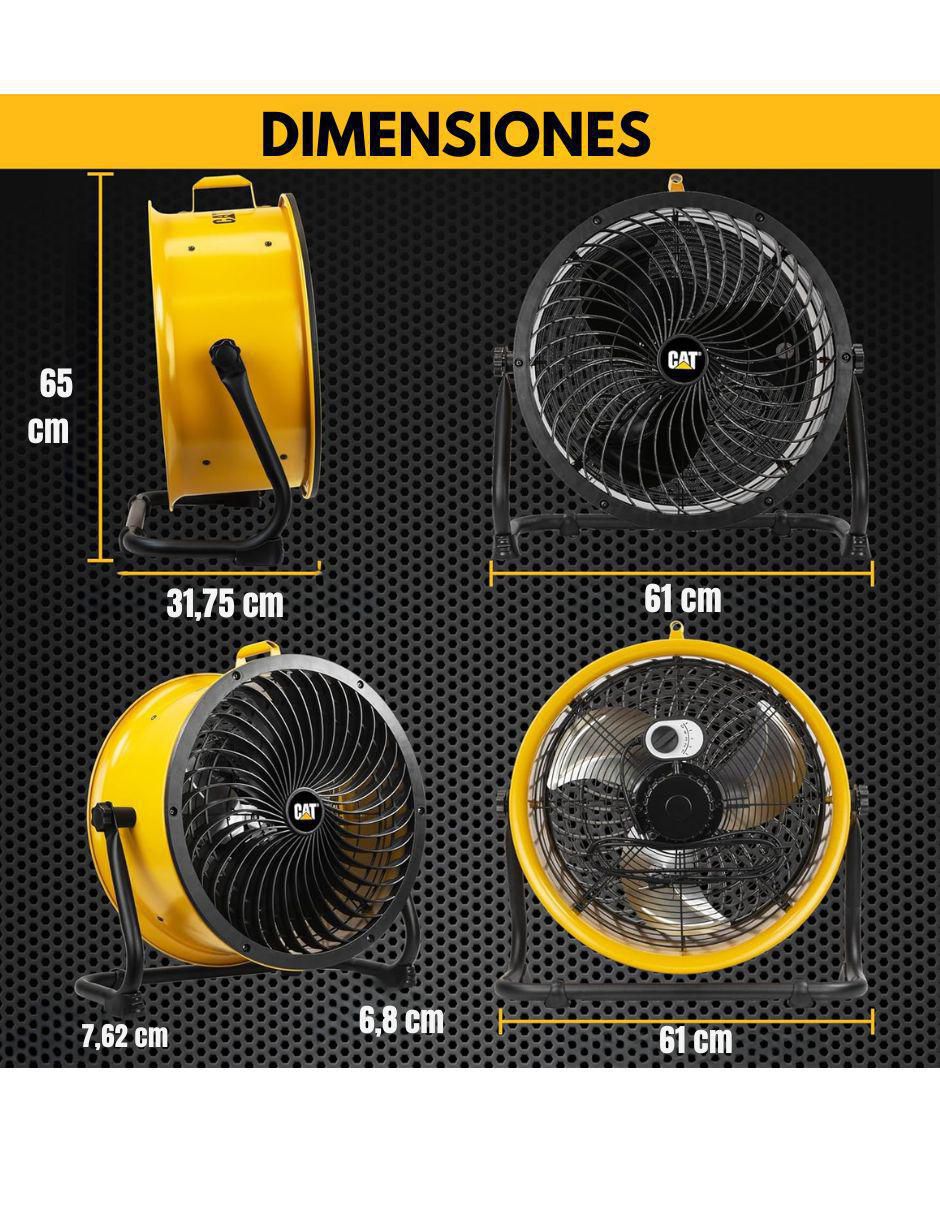 Ventilador 2 en 1 4 velocidades 7