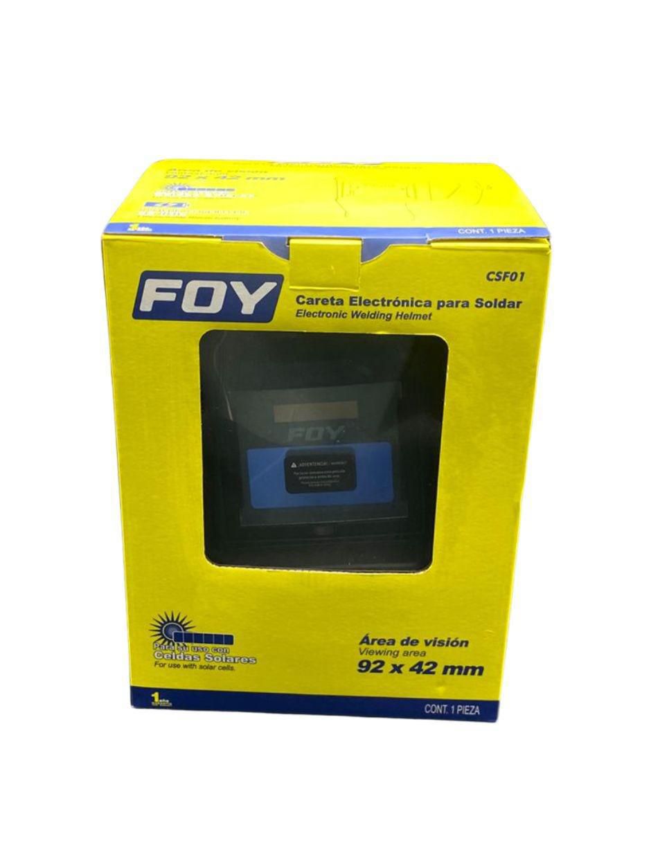 Careta para soldar Foy electrónica