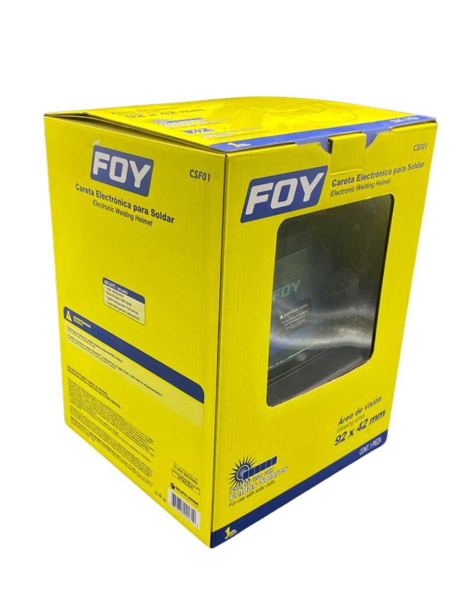 Careta para soldar Foy electrónica