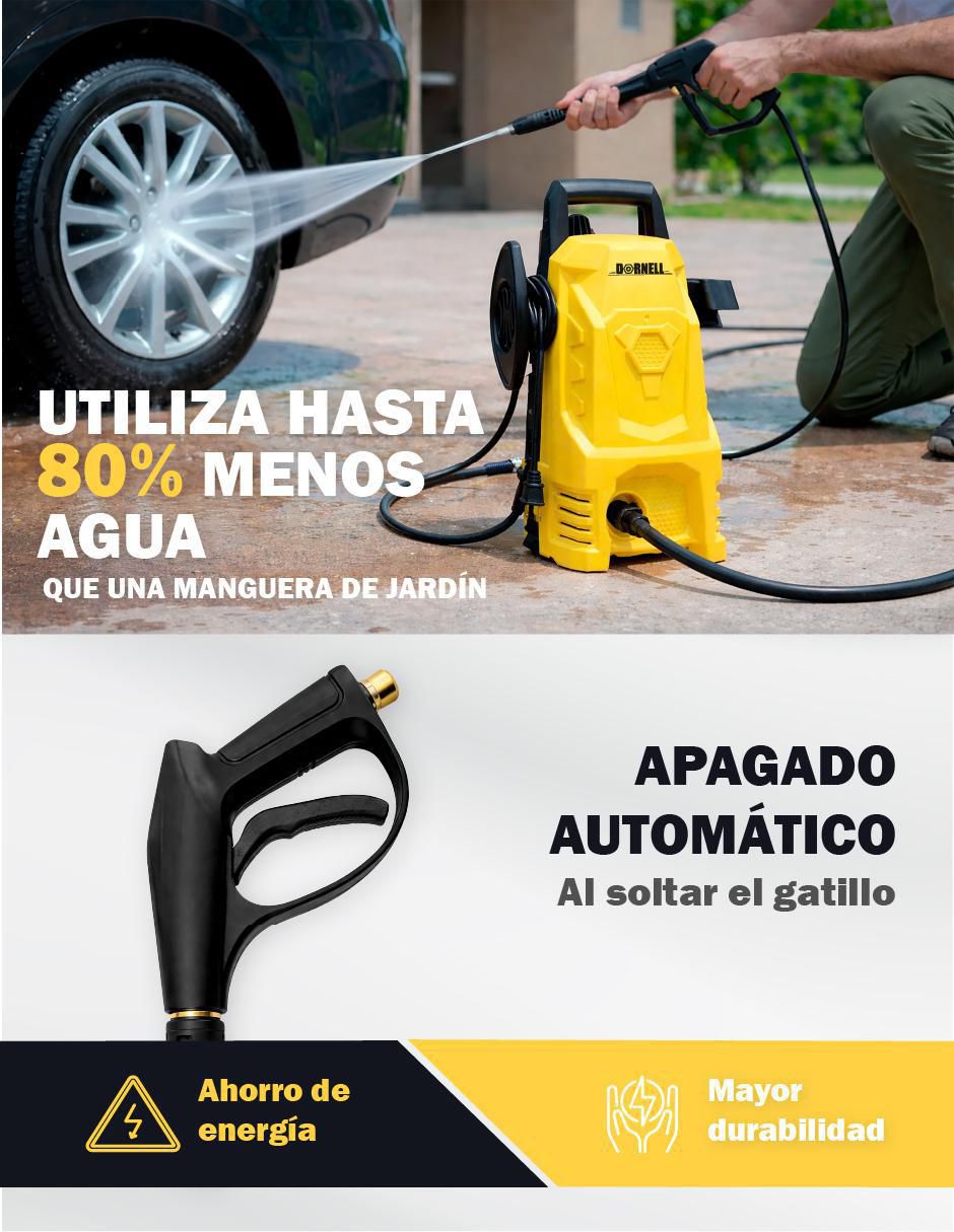 Hidrolavadora hidrox 1400 psi