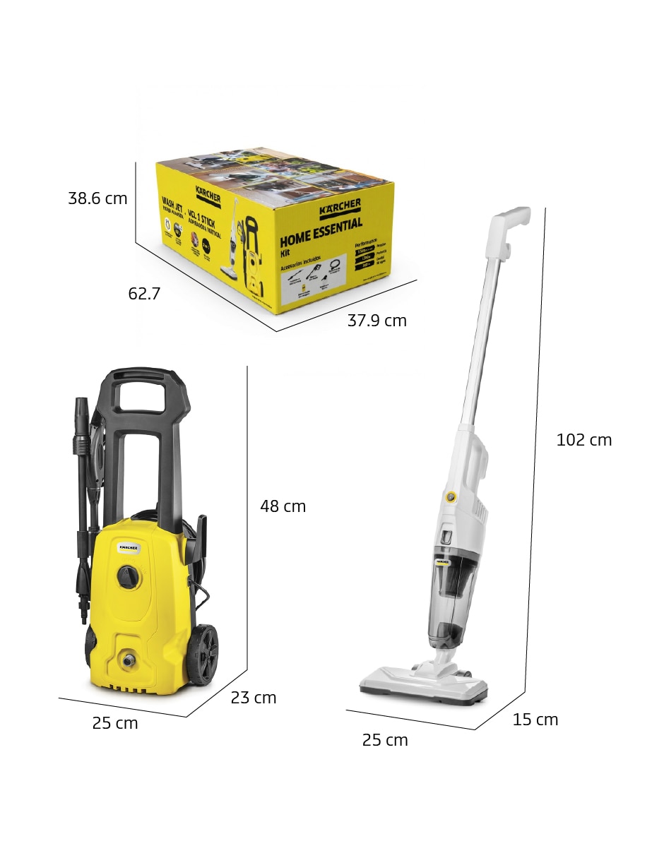 Kit de limpieza karcher para automóvil