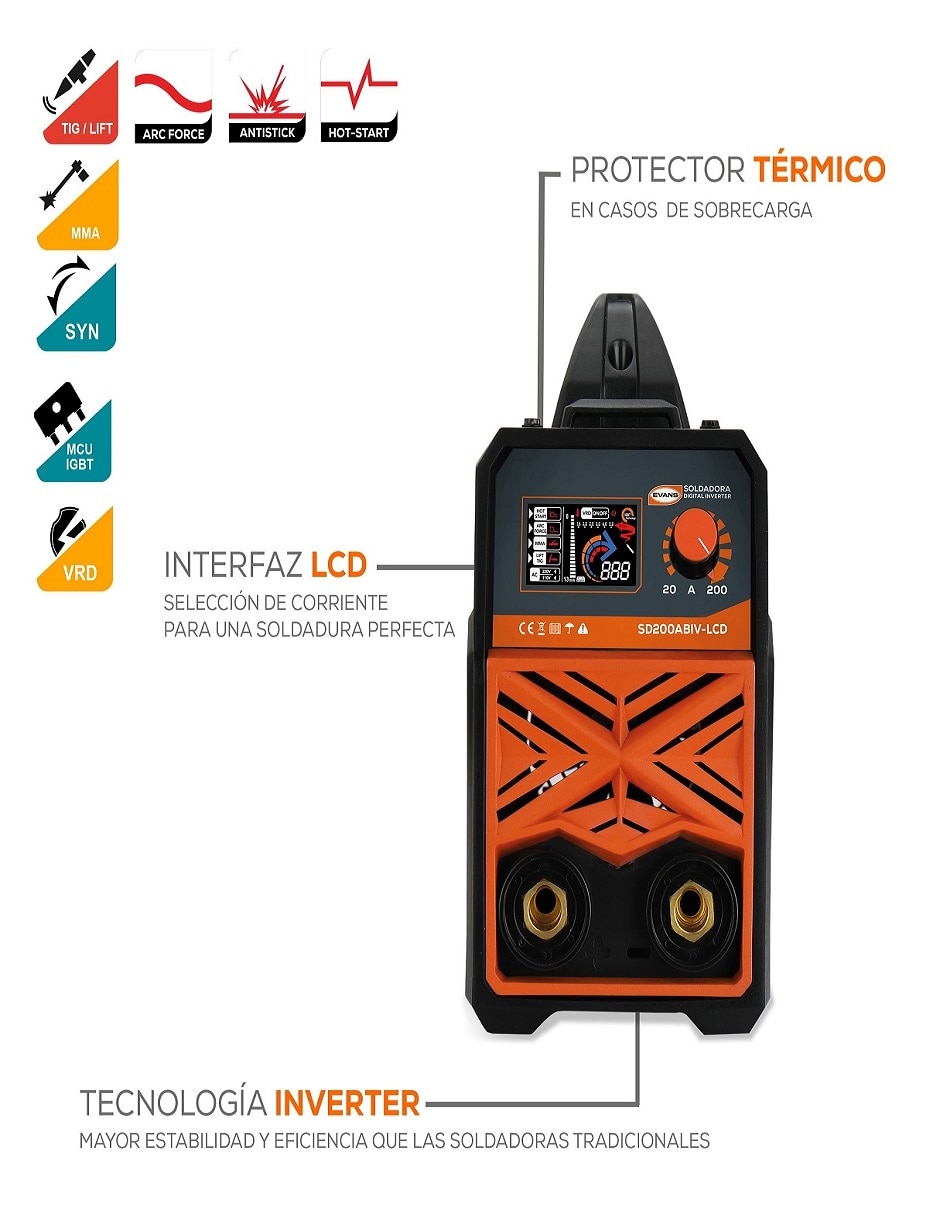 Soldadora SD200ABIV 200 A 2