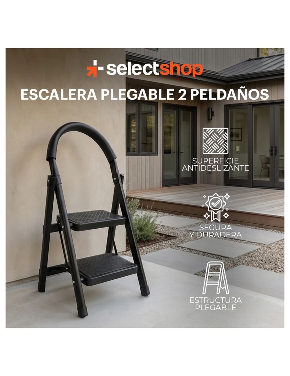 Escalera de tijera de acero 4