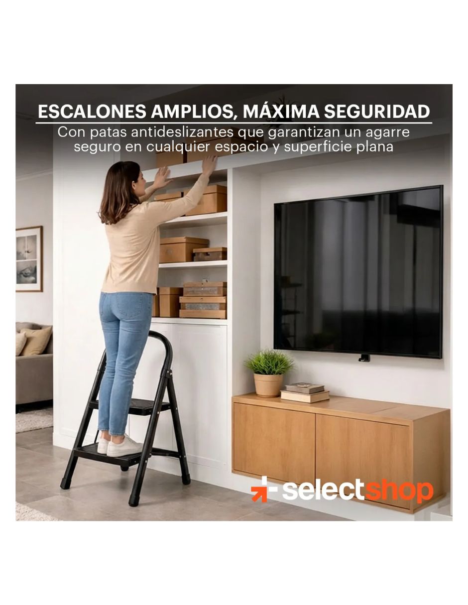 Escalera de tijera de acero 5