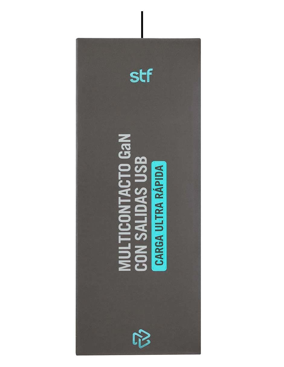 Multicontacto SR-A47022 de 4 contactos y 2 puertos USB 6