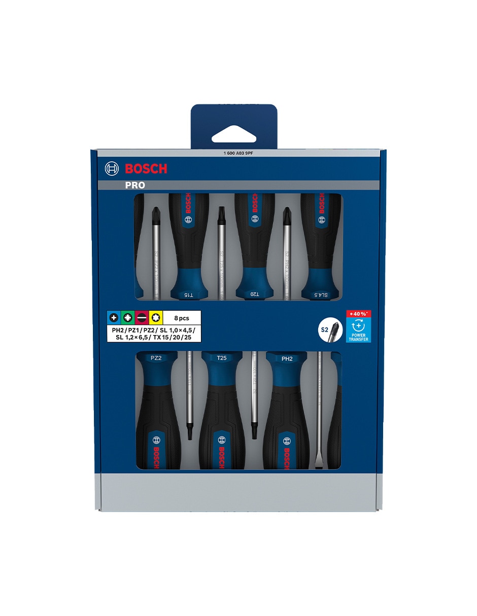 Set de desarmadores 1600a039pf 2