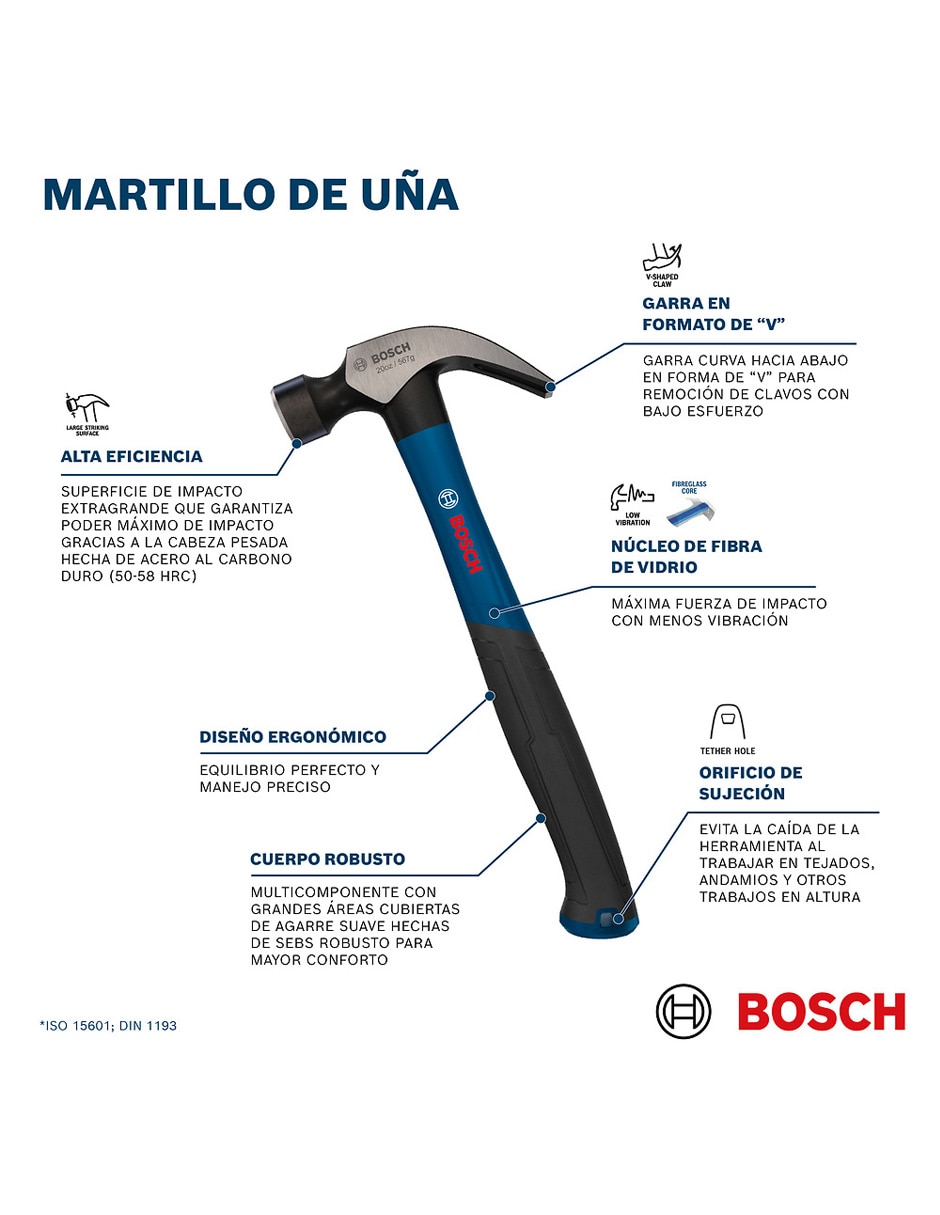Martillo uña curva 2