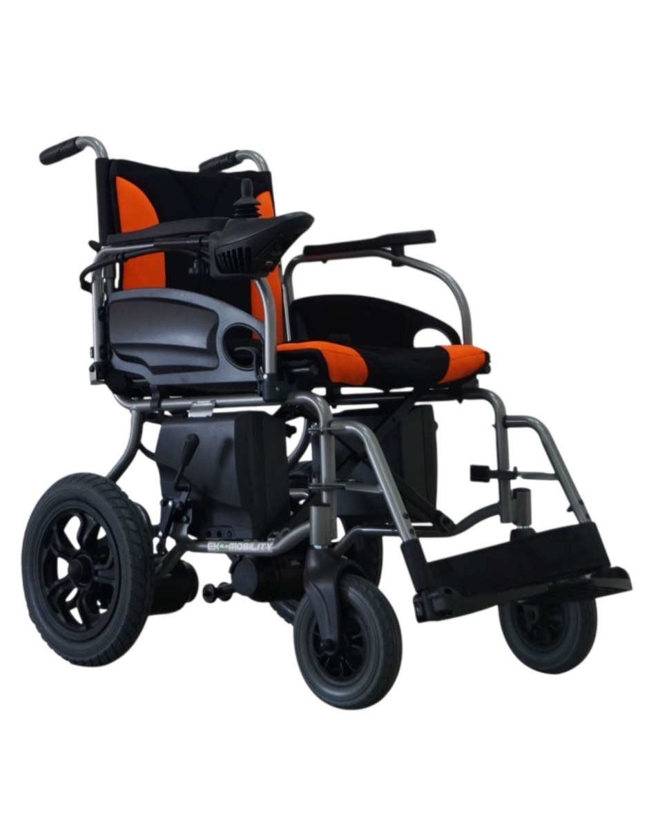 Silla de ruedas eléctrica plegable rinde 18 km WAJMX07 Silla de ruedas eléctrica plegable rinde 18 km WAJMX07