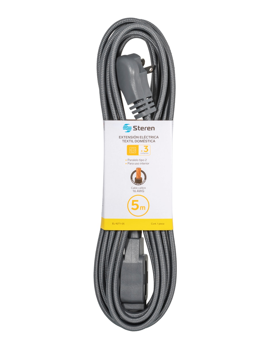 Extensión eléctrica 5 m