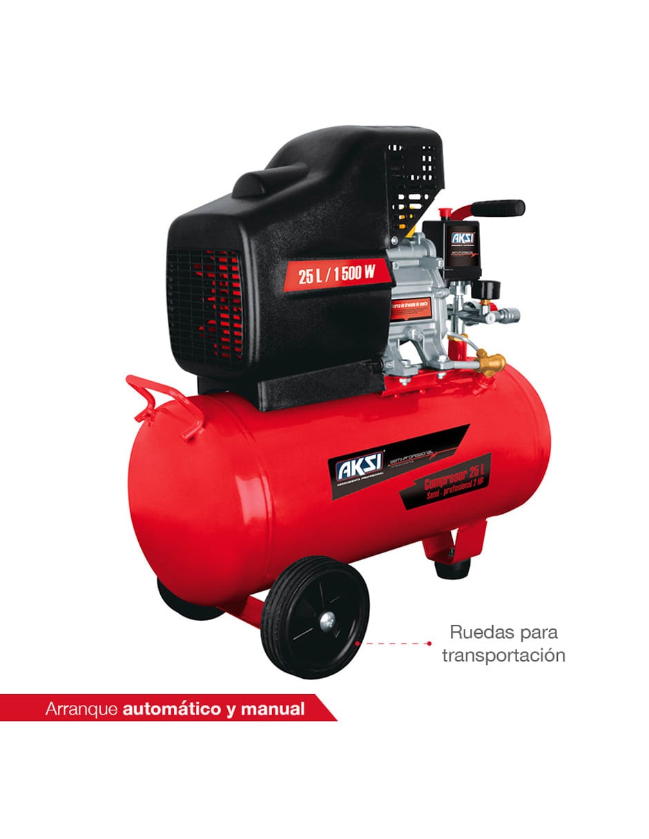 Compresor 25 l 2 hp 4
