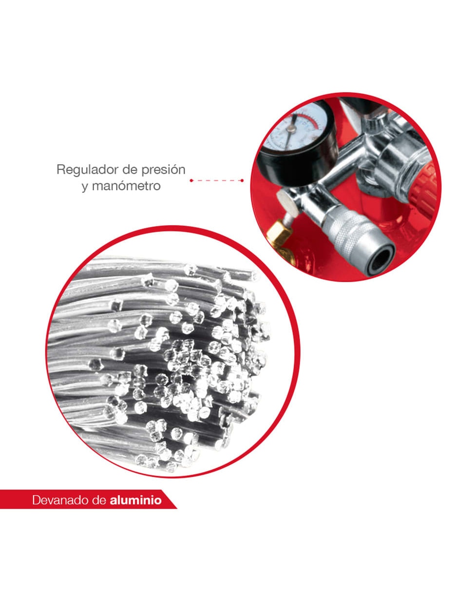 Compresor 25 l 2 hp 2