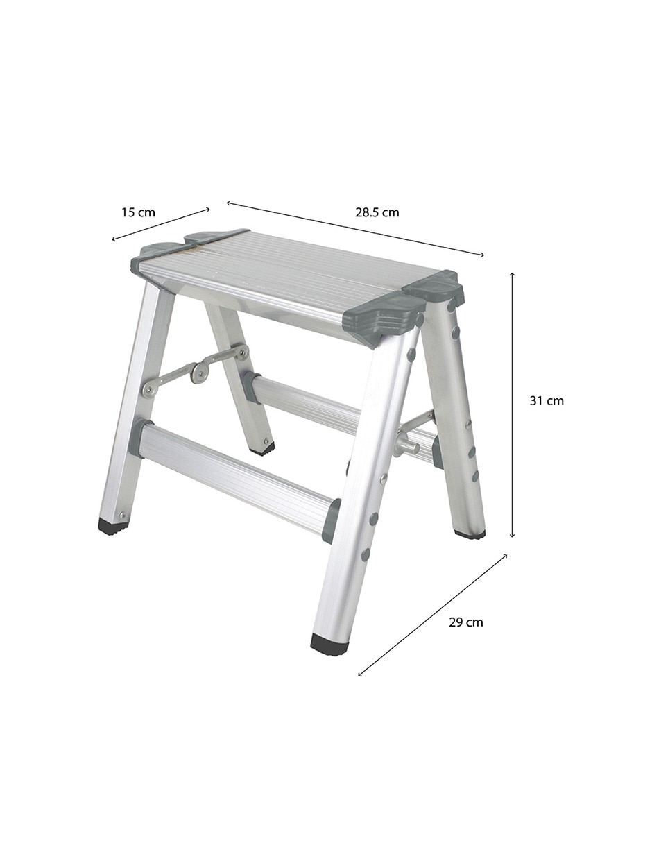 Escalera de tijera de aluminio 4
