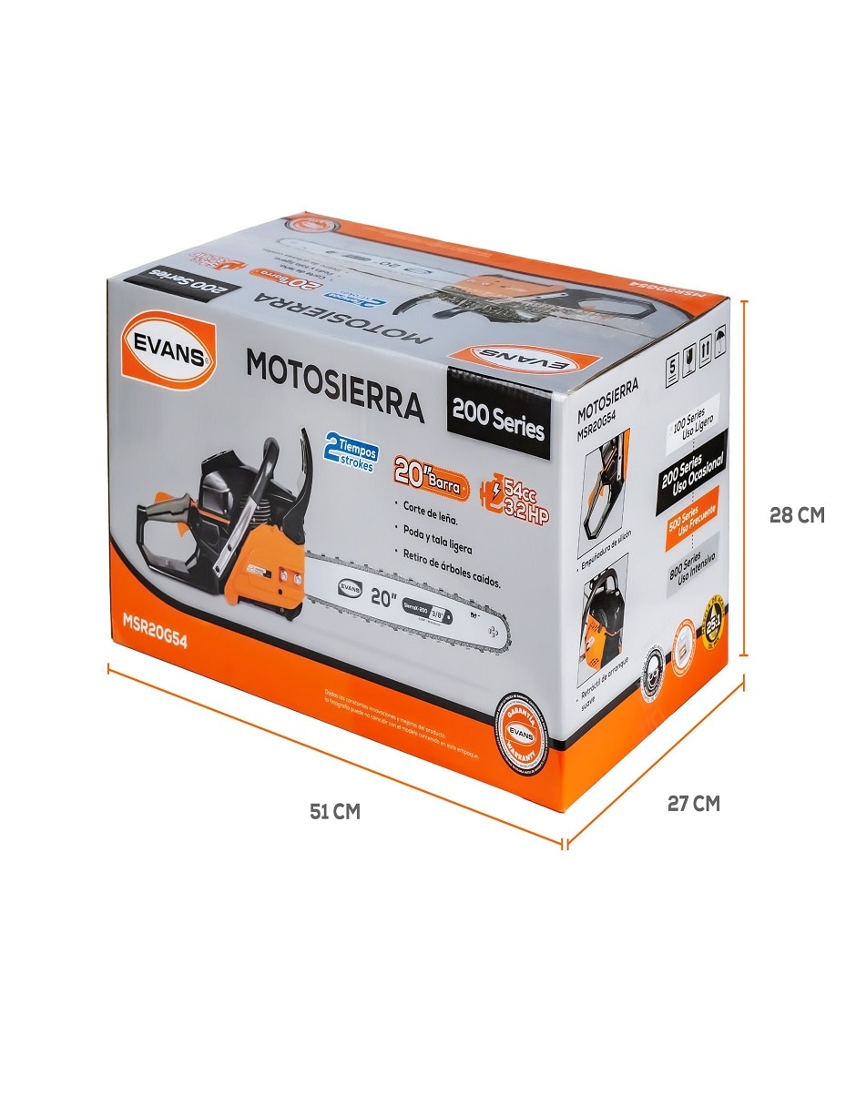 Motosierra a Gasolina MSR20G54 6