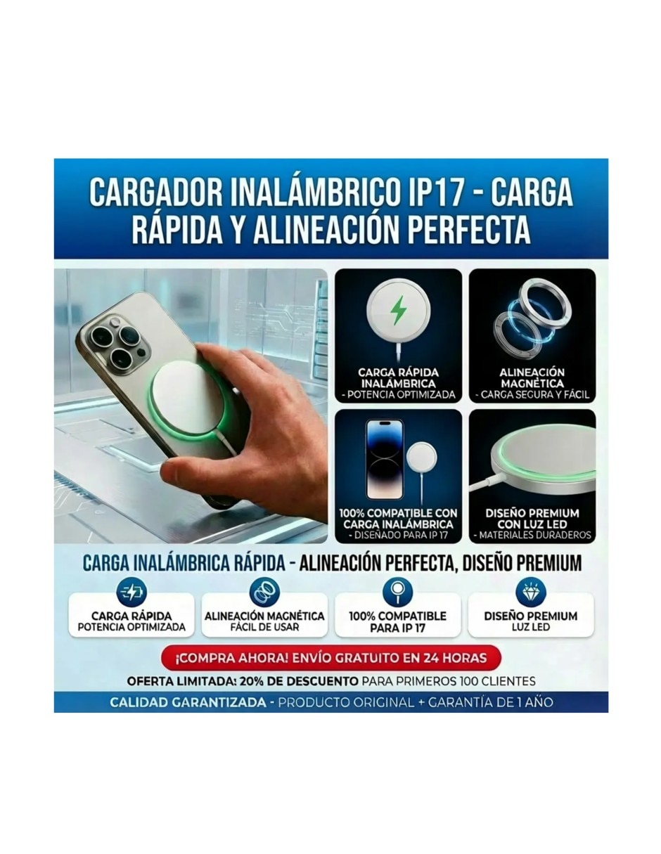 Cable tipo C auxiliar, USB C 15 W